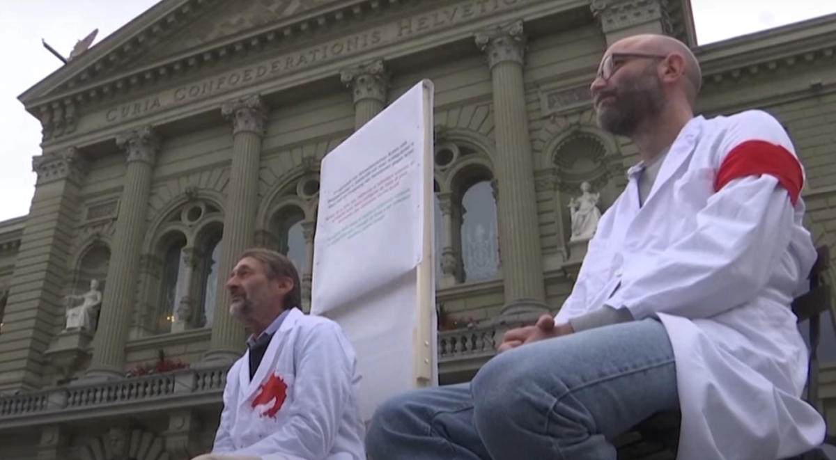 Švicarski liječnici pred parlamentom štrajkaju glađu zbog Gaze